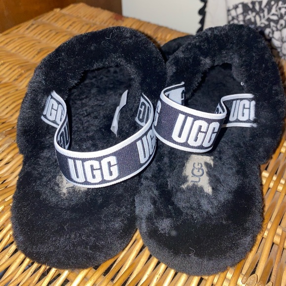 UGG Oh Yeah Slides Black - Picture 4 of 6
